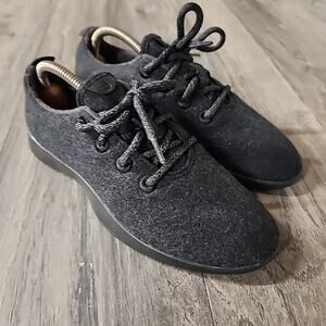 Allbirds Women’s Wool Runners Natural Black/Black sole Size 9
